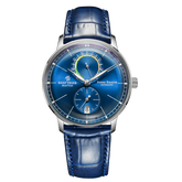 REEF TIGER 42MM Blue Dial Business Automatic Mechanical Watches - Men's Business Leather Watches From RGA82B0-3